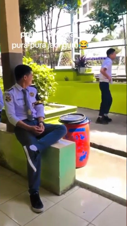 prank adik kelas pura-pura jadi guru sma #masasekolah