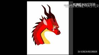 Flame ||speedpaint|| [Wings of Fire] @quill_n