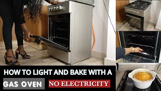 HOW TO OPERATE A GAS OVEN// BAKING USING A GAS OVEN