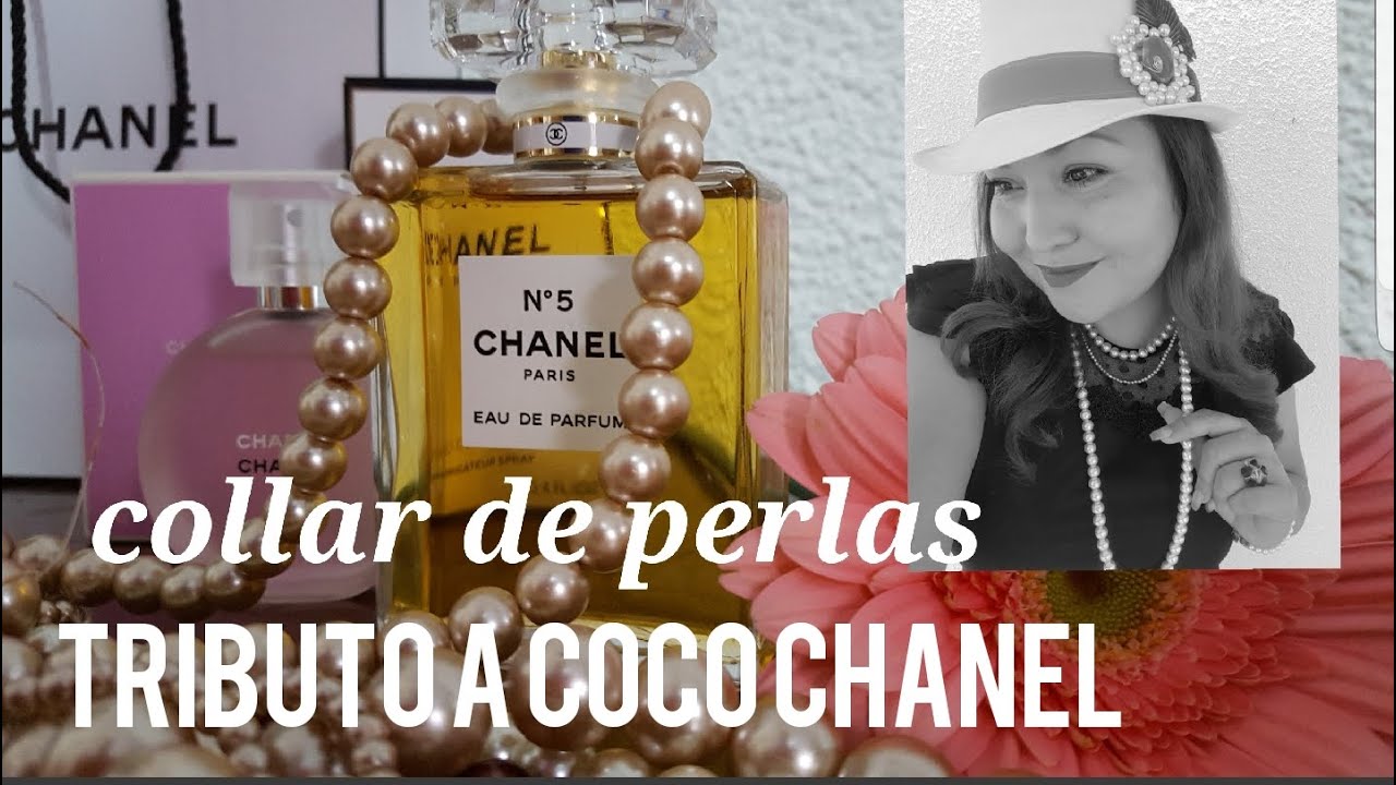 quien fue Coco Chanel? realizare un collar de perlas y te platico su  historia - YouTube
