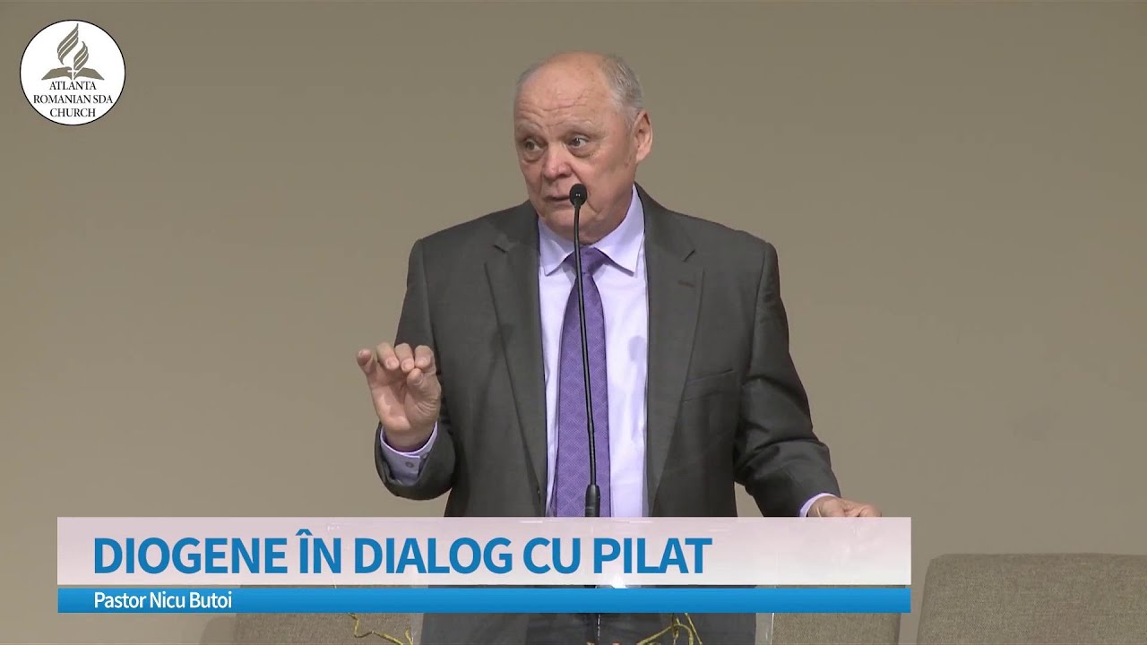 Nicu Butoi - Diogene în dialog cu Pilat