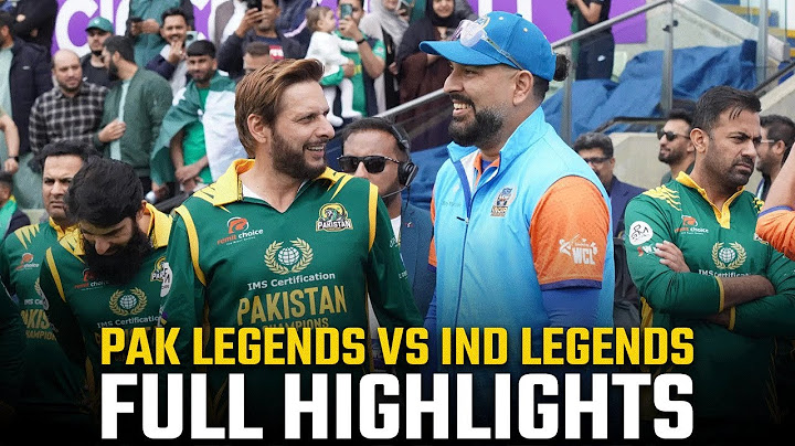 Full Highlights | Pakistan vs India | WCL 2024 | M5A1F