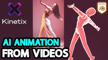 AI Animation in Blender | Kinetix 2.0