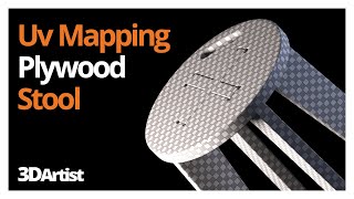 Plywood Stool | UV Mapping | Maya