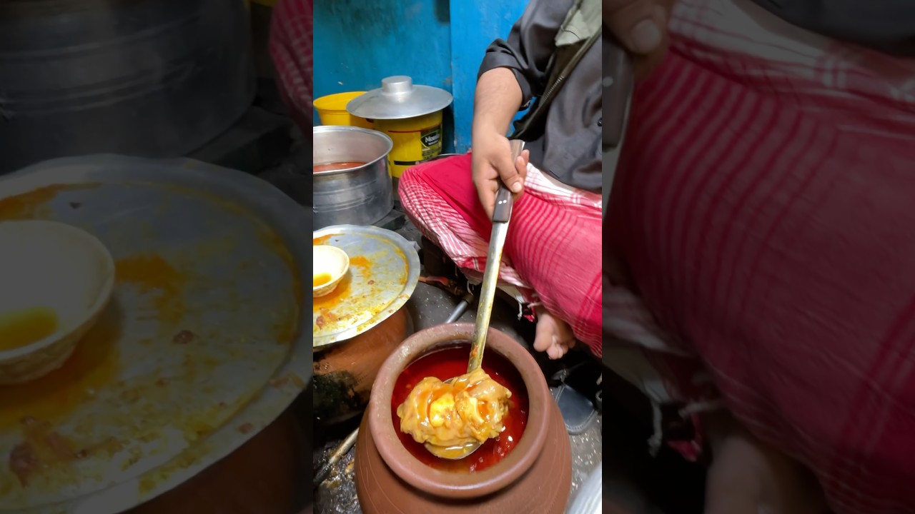 Peshawari Paye Nashta - Street Food Siri Paye Pakistan. 