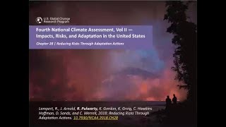 OneNOAA Science Seminars NCA4 Vol. II: Actions to Reduce Risks in a Changing Climate