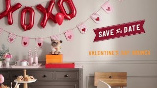 Valentines Day Brunch Save The Date