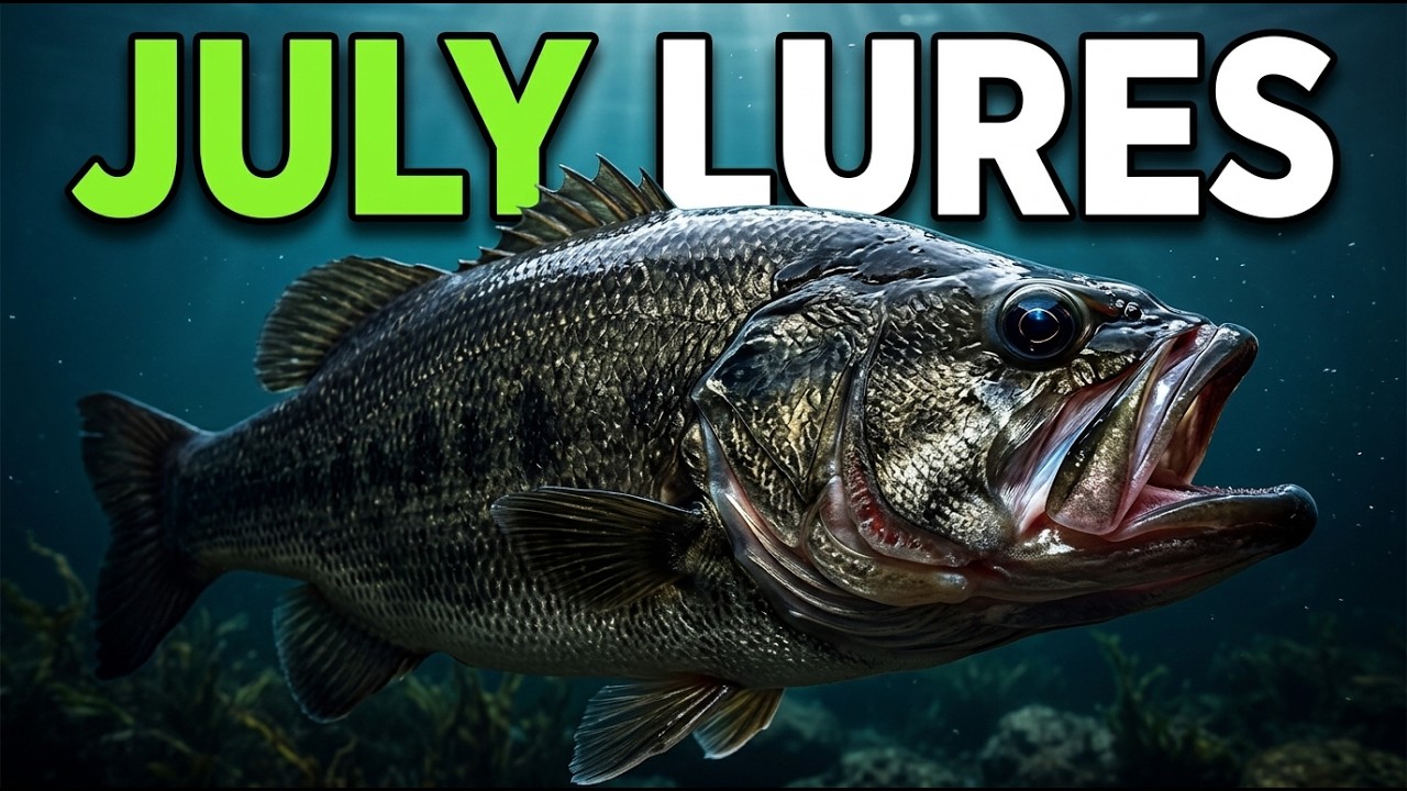 5 Lures That Catch Bass ALL July (When Nothing Else Works)