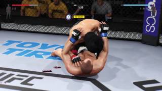 EA SPORTS™ UFC® 2_ブルース・リー 教科書通りの後方回転蹴り screenshot 1