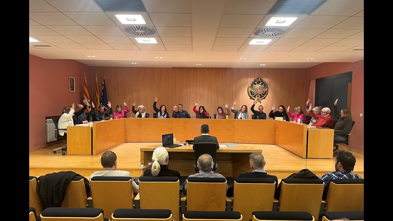 Sessió extraordinària ·  25 de febrer de 2026 · Ple de l' Ajuntament de Tàrrega