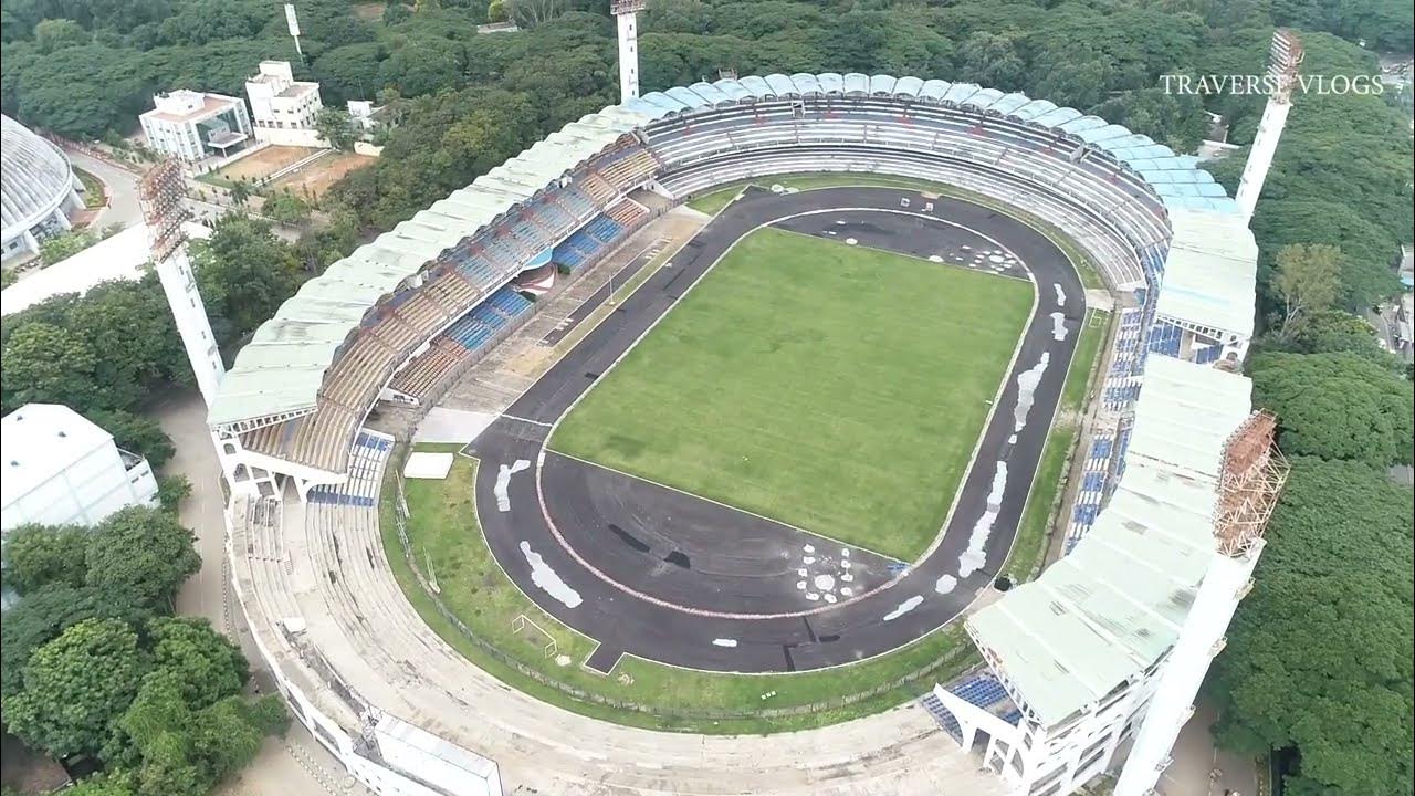 SREE KANTEERAVA STADIUM BANGALORE DRONE VIEW YouTube