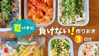 【作り置き】夏バテに効く！大人も子どもも喜ぶおかずレシピ3日分