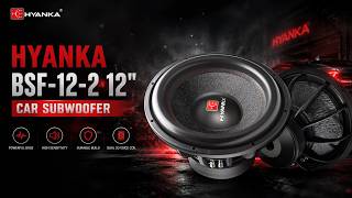 HYANKA BSF-12-2 Car Subwoofer 2.5" DVC 2Ohm Black Aluminum Basket