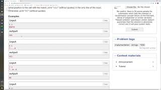 CodeForces Problem 735A | University of Houston COSC 2430