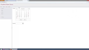 DevExpress ASP.NET MVC Editors: Disable Dates