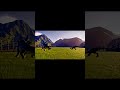 BATALHA DE GIGANTES! Stegoceratops vs Indoraptor: Quem vence? 🦖🔥