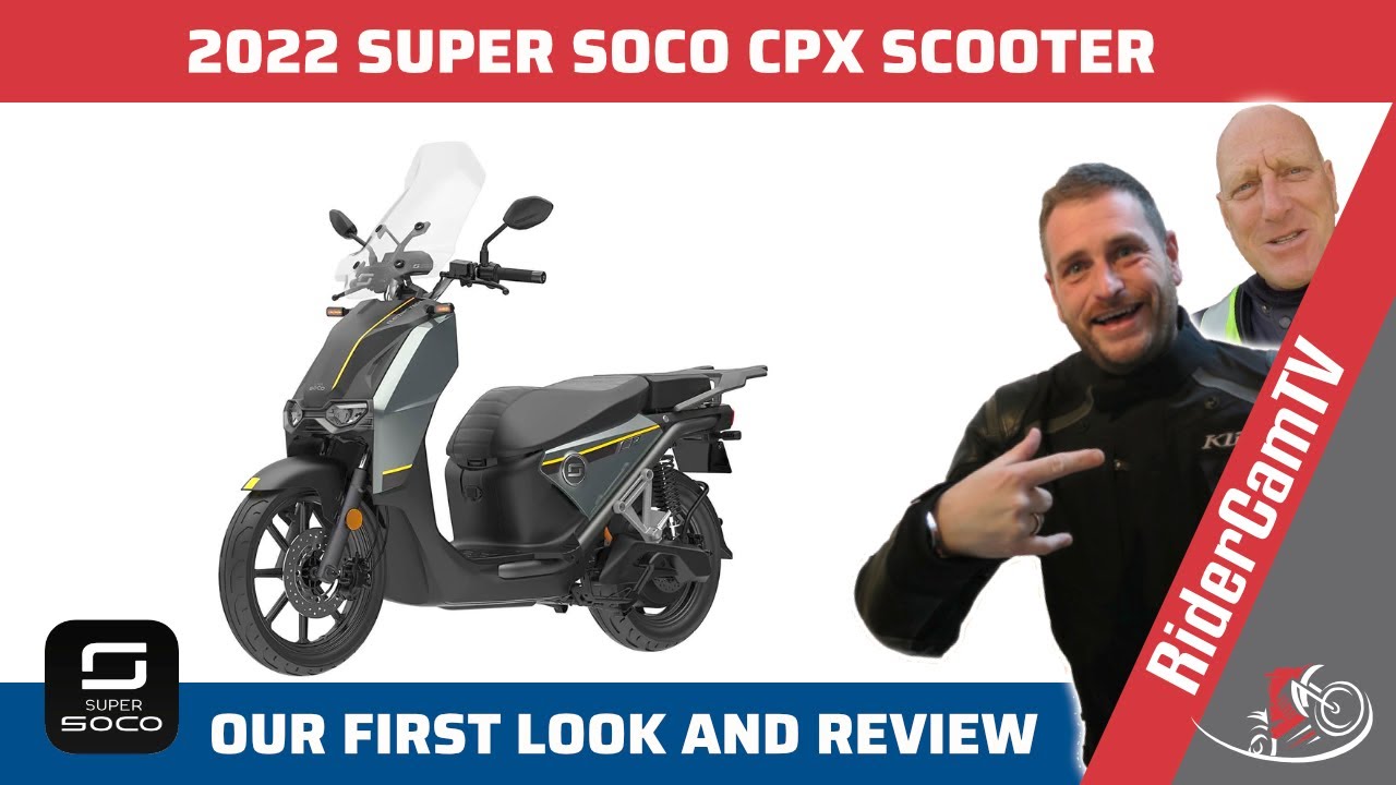 Curated visual reference: Gallery Detail: 2022 Super Soco Cpx Scooter Our First Ride Review