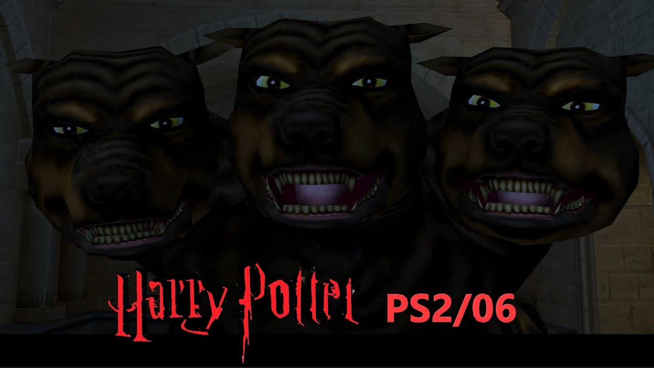 Wie Heißt Der Dreiköpfige Hund Bei Harry Potter Fluffy der dreiköpfige Hund 06 #PS2 Harry Potter und der Stein der