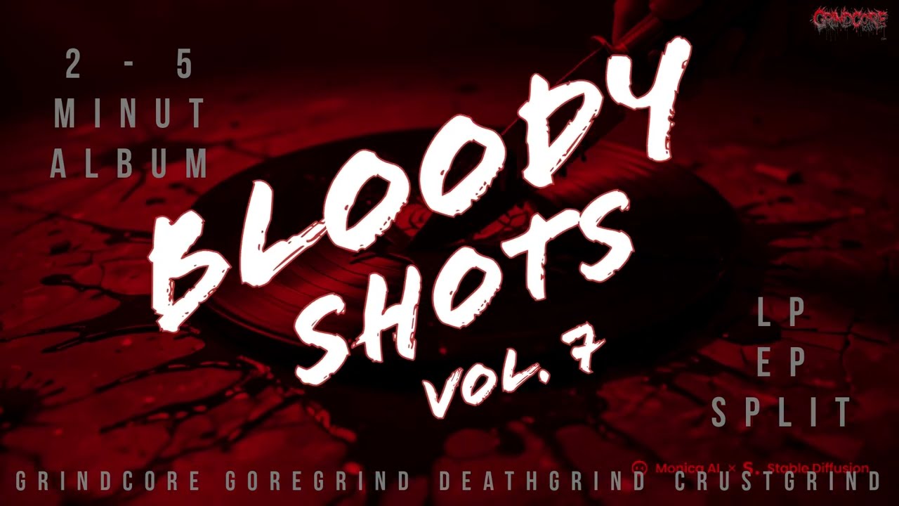 BLOODY SHOTS vol. 7 - short grindcore, metal album