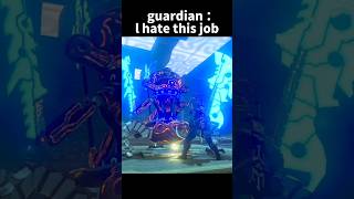 Guardian : I hate this job #zelda #zeldabotw