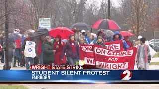 Student silent protest