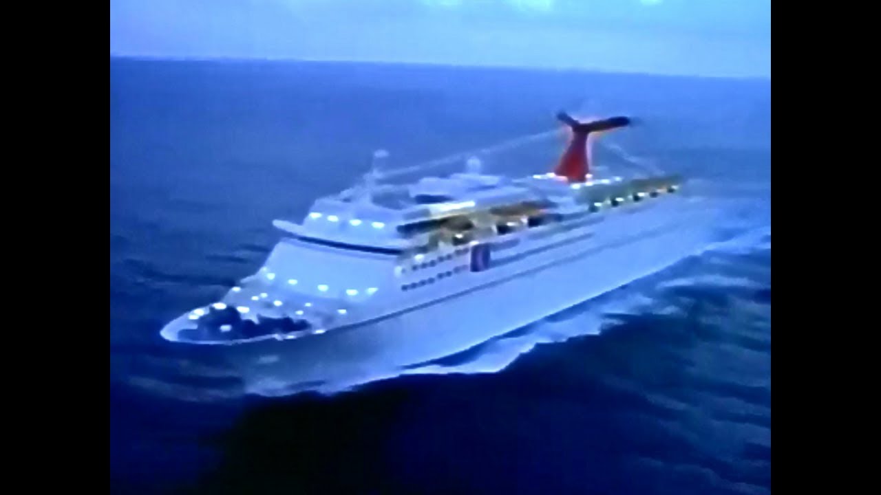 old carnival cruise commercial