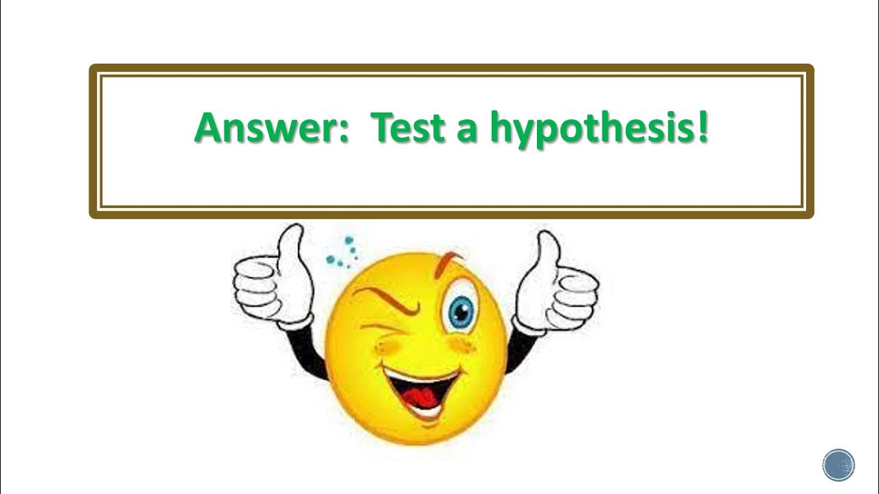 DepEd Online Teaching Demonstration/Hypothesis Testing YouTube
