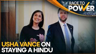 Usha Vance Reveals Why She Never Changed Her Faith | WION Race To Power