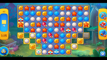 Fishdom Level 42 with NO BOOSTERS