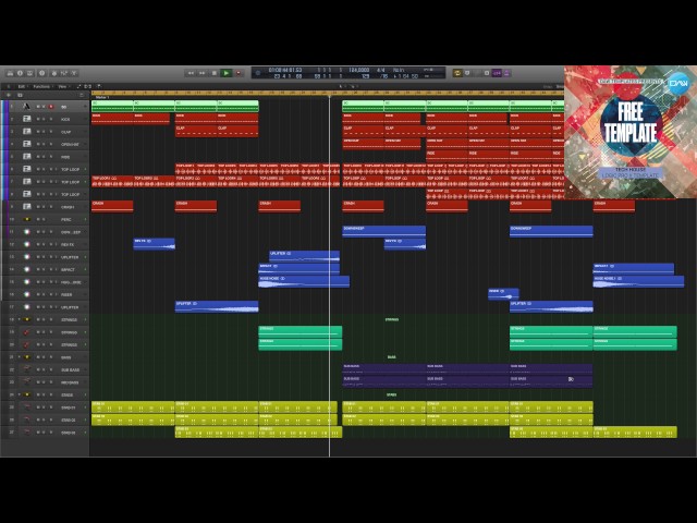 Free Tech House Logic Pro Template - YouTube free-tech-house-logic-pro-template-youtube