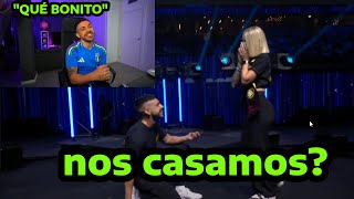 DjMaRiiO REACCIONA A LA PEDIDA DE MANO A NOE 