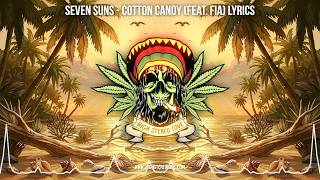 Seven Suns - Cotton Candy (Feat. FIA) ✨ Lyric Video / New Island Reggae 2026 / Beach Visualizer