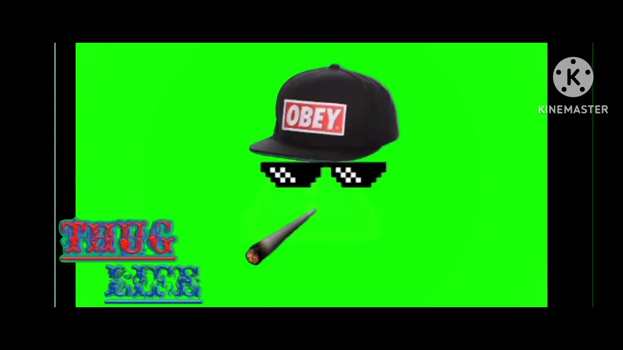 Mlg Thug Life and To be continued green screen meme