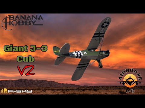 UNBOXING!! BlitzRCWorks Green Giant J-3 Cub V2 #rcplane #unboxing