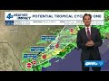 Tuesday 10 AM tropical update: Potential Tropical Cyclone forms