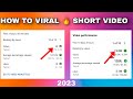 How To Viral Short Video On Youtube|How To Viral Short Video|How To Viral Short Video In 2023