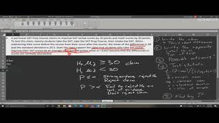 MAT 152 Hypothesis Tests with Differences Example 2