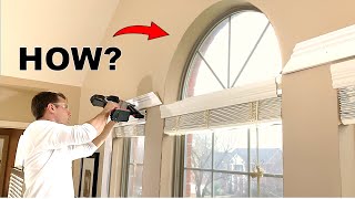 Trim Out an Arched Window