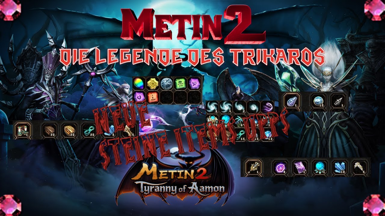 Metin2 DE RUBY/Chimera: Update ToA Teil 1 / Neue Steine, Items & Upp Items 