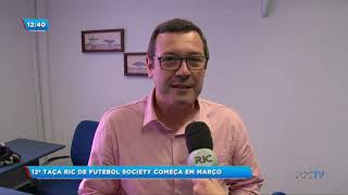 12ª Taça Ric De Futebol Society Começa Em Março