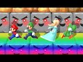 Mario Party 10 MiniGames - Mario Vs Luigi Vs Rosalina Vs Peach (Master Cpu)