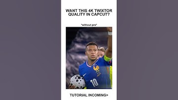 4K Twixtor Tutorial CapCut
