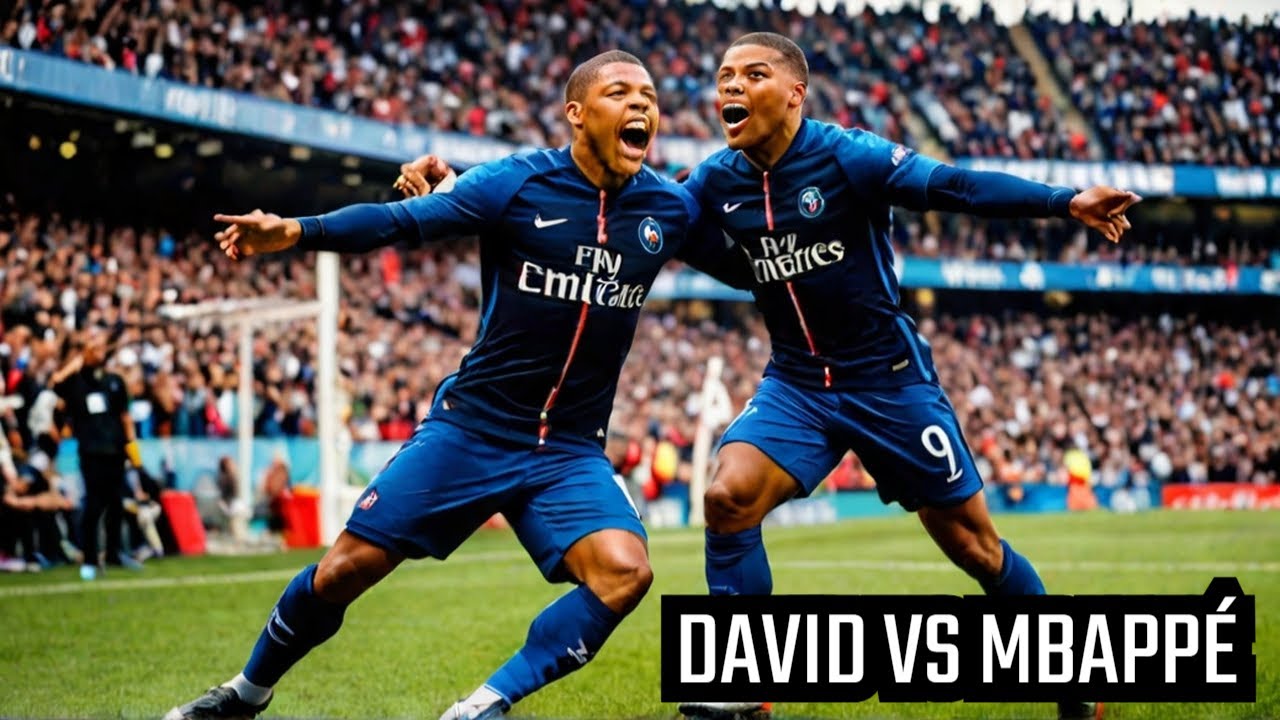 Goal Machine Showdown Jonathan David vs Kylian Mbappé