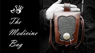 Learn How To Make A $400 Biker Bag (Medicine Bag) handmade