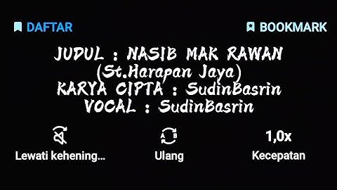 NASIB MAK RAWAN (St.Harapan jaya) | lagu lampung abung kisah riwayat ughik