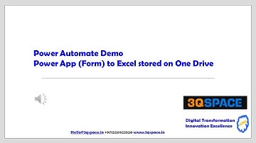 Power Automate Form to Excel stored on OneDrive