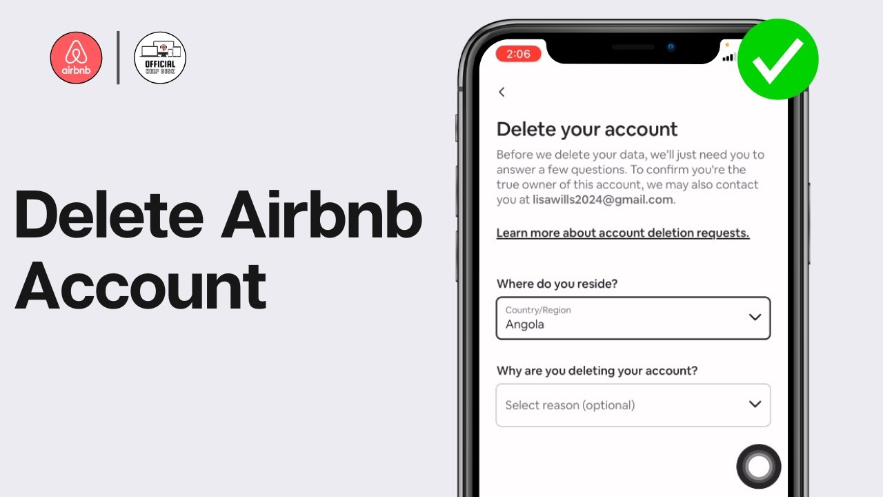How To Delete Airbnb Account 2024 | Deactivating Or Deleting Your Airbnb Account