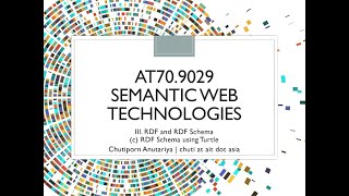 Celebrity The Semantic Web Technologies: Unit 03-3 RDF Schema using Turtle Net Worth
