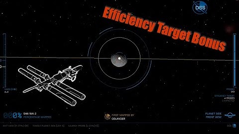 DSS (Detailed Surface Scanner) Efficiency Bonus