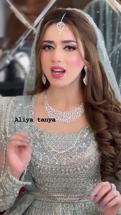 jannat mirza new bridle look Aliya taniya salon #shortsviral #ytshorts